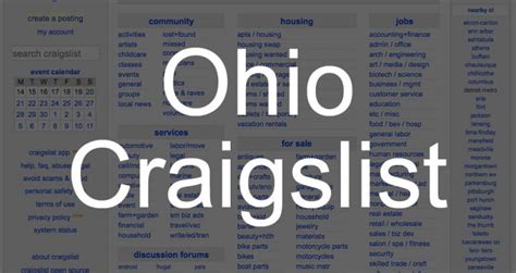 www craigslist com dayton ohio|More.